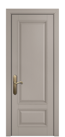 Дверь межкомнатная Россо 2 Цвет Ясень Какао Покрытие ЭМАЛИ Шпон крашеный Наличник  WL85 Цена 66855
