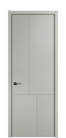 Дверь межкомнатная Линия 04 Цвет Серый Шелк Покрытие ЭМАЛИ Эмаль Наличник L 50 Цена 42043