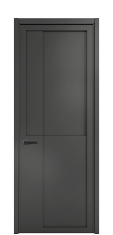 Дверь межкомнатная Подио 02 Цвет Антрацит Покрытие ЭМАЛИ Эмаль Наличник  L 50 Цена 54496