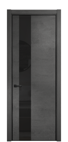 Дверь межкомнатная Ветро 14 Цвет Камень темный Покрытие ПВХ ФАКТУРНЫЕ Наличник  L 75 Цена 36319