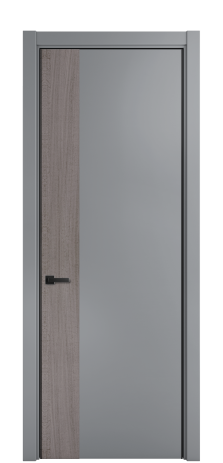 Дверь межкомнатная Дуэт 19 Цвет Гриджио Покрытие ЭМАЛИ Эмаль Наличник L 75 Цена 54685