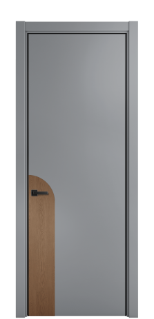 Дверь межкомнатная Дуэт 20 Цвет Гриджио Покрытие ЭМАЛИ Эмаль Наличник L 75 Цена 54685